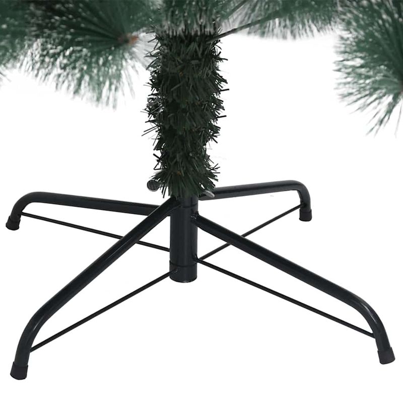 Casa si Gradina - Decoratiuni - Decoratiuni de sezon - Brad de Craciun artificial iluminat cu set de bile Verde 150 cm - Infinity.ro