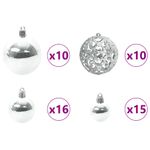 Casa si Gradina - Decoratiuni - Decoratiuni de sezon - Pom de Craciun artificial pre-luminat cu set de globuri 180 cm - Infinity.ro