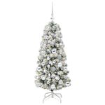 Casa si Gradina - Decoratiuni - Decoratiuni de sezon - Brad de Craciun artificial cu ramuri articulare 120 cm PVC - Infinity.ro