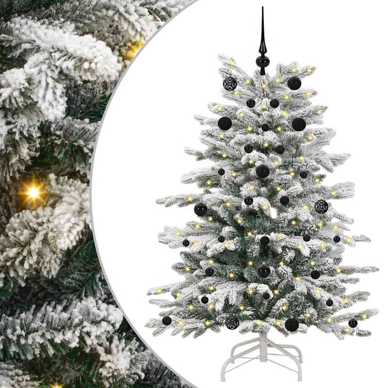 Casa si Gradina - Decoratiuni - Decoratiuni de sezon - Brad de Craciun artificial cu ramuri articulare Alb 150 cm - Infinity.ro