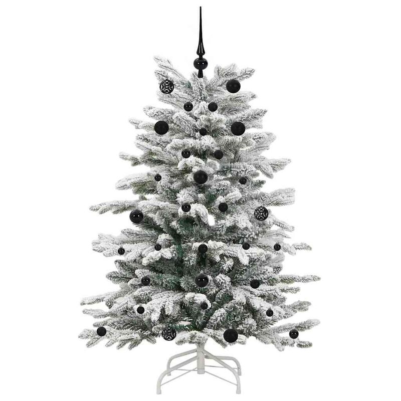 Casa si Gradina - Decoratiuni - Decoratiuni de sezon - Brad de Craciun artificial cu ramuri articulare Alb 150 cm - Infinity.ro