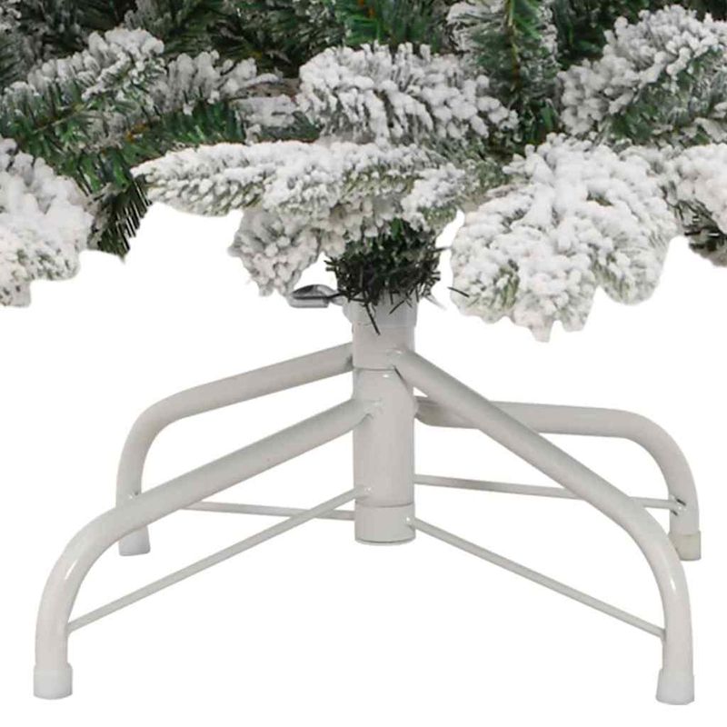 Casa si Gradina - Decoratiuni - Decoratiuni de sezon - Brad de Craciun artificial cu ramuri articulare Alb 180 cm - Infinity.ro