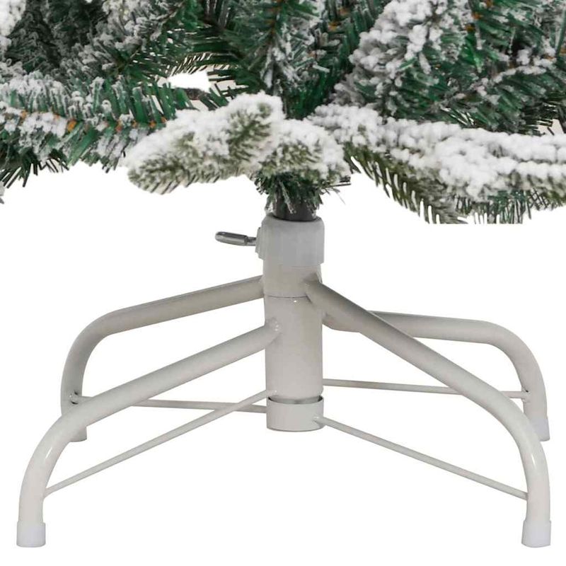 Casa si Gradina - Decoratiuni - Decoratiuni de sezon - Brad de Craciun artificial cu ramuri articulare Alb 150 cm - Infinity.ro