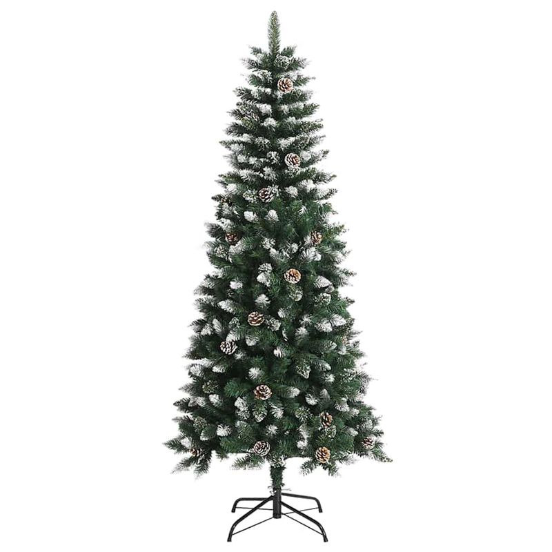 Casa si Gradina - Decoratiuni - Decoratiuni de sezon - Brad de Craciun artificial cu 150 LED Verde 66 x 66 x 150 cm - Infinity.ro