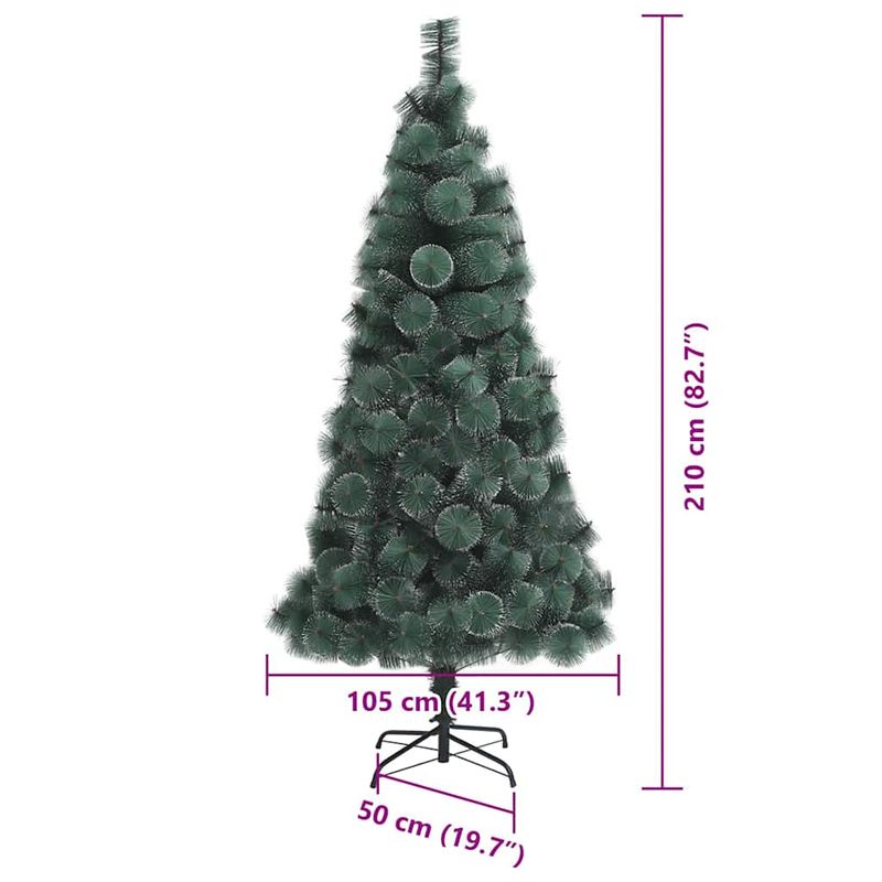 Casa si Gradina - Decoratiuni - Decoratiuni de sezon - Pom de Craciun artificial cu lumini si set de mingi 210 cm - Infinity.ro