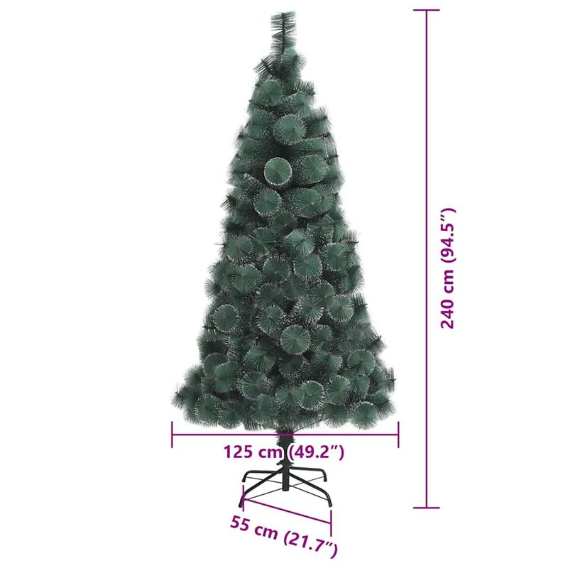 Casa si Gradina - Decoratiuni - Decoratiuni de sezon - Brad de Craciun artificial cu lumini si set de globuri 240 cm - Infinity.ro