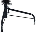 Casa si Gradina - Decoratiuni - Decoratiuni de sezon - Pom de Craciun artificial pre-iluminat Negru 180 cm PVC - Infinity.ro