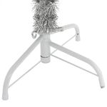 Casa si Gradina - Decoratiuni - Decoratiuni de sezon - Brad de Craciun artificial pre-iluminat Argintiu 120 cm PET - Infinity.ro