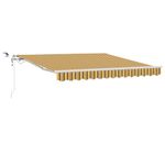 Casa si Gradina - Gradina si terasa - Umbrele si pavilioane - Pavilioane - Cortina Retractabila Multicolour 300 x 250 cm Stofa si Metal - Infinity.ro