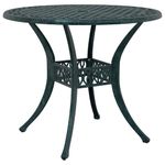 Casa si Gradina - Gradina si terasa - Mobilier exterior - Scaune si sezlonguri gradina - Set de masa pentru gradina 5 pcs Verde 90 x 90 x 75 cm - Infinity.ro