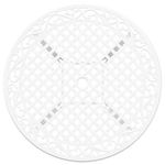 Casa si Gradina - Gradina si terasa - Mobilier exterior - Scaune si sezlonguri gradina - Set de masa pentru gradina 5 pcs Alb 90 x 90 x 75 cm - Infinity.ro