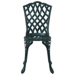 Casa si Gradina - Gradina si terasa - Mobilier exterior - Scaune si sezlonguri gradina - Set de masa pentru gradina 5 pcs Verde 90 x 90 x 75 cm - Infinity.ro