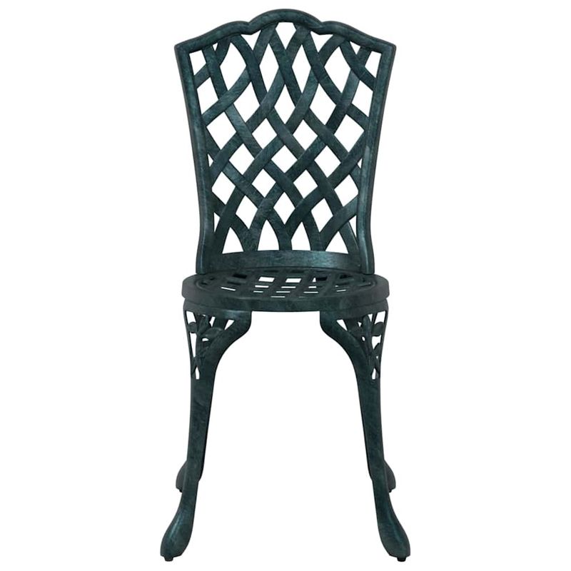 Casa si Gradina - Gradina si terasa - Mobilier exterior - Scaune si sezlonguri gradina - Set de masa pentru gradina 5 pcs Verde 90 x 90 x 75 cm - Infinity.ro