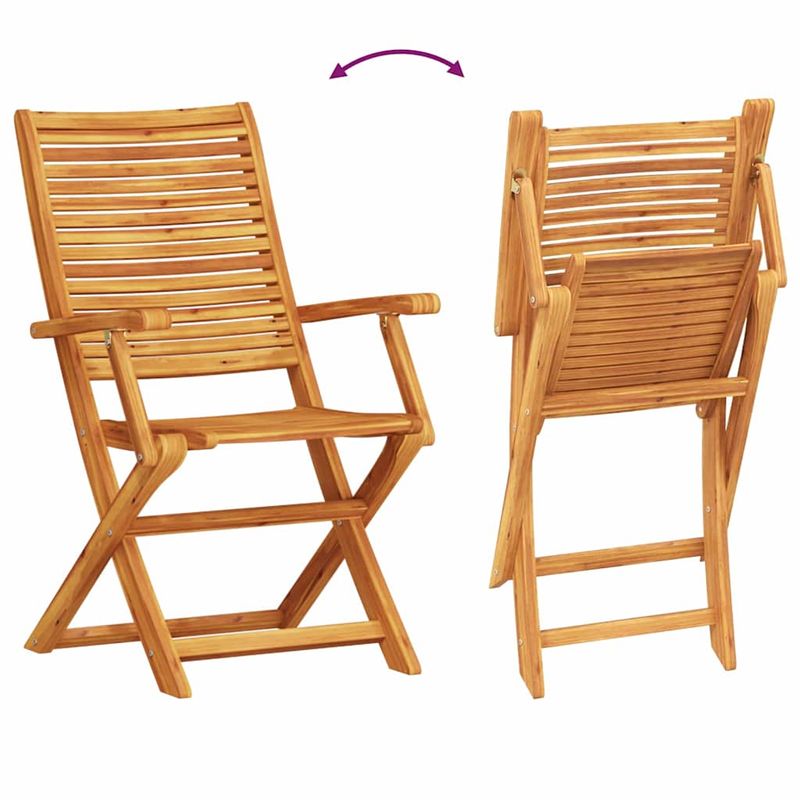 Casa si Gradina - Gradina si terasa - Mobilier exterior - Mese gradina - Set de masa pentru gradina 9 pcs Maro lemn masiv de acacia - Infinity.ro