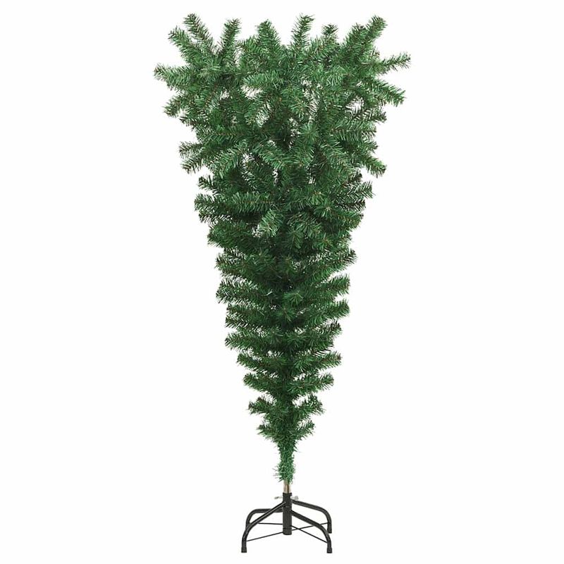 Casa si Gradina - Decoratiuni - Decoratiuni de sezon - Brad de Craciun artificial pre-iluminat cu globuri rasturnat - Infinity.ro