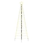 Casa si Gradina - Decoratiuni - Decoratiuni de sezon - Brad de Craciun LED cu 390 LED Alb cald 250 cm Fier - Infinity.ro