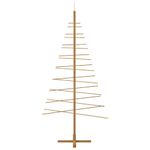 Casa si Gradina - Decoratiuni - Decoratiuni de sezon - Brad de Craciun din lemn cu suport Maro 210 cm Bambus - Infinity.ro