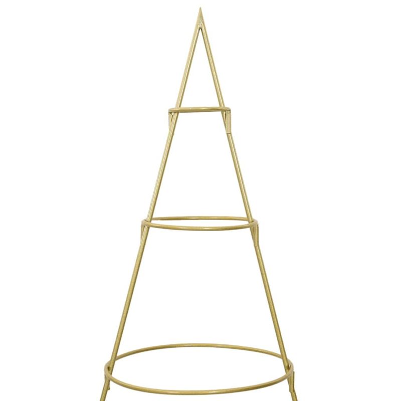 Casa si Gradina - Decoratiuni - Decoratiuni de sezon - Pom de Craciun din metal Auriu 180 cm Otel vopsit in pulbere - Infinity.ro