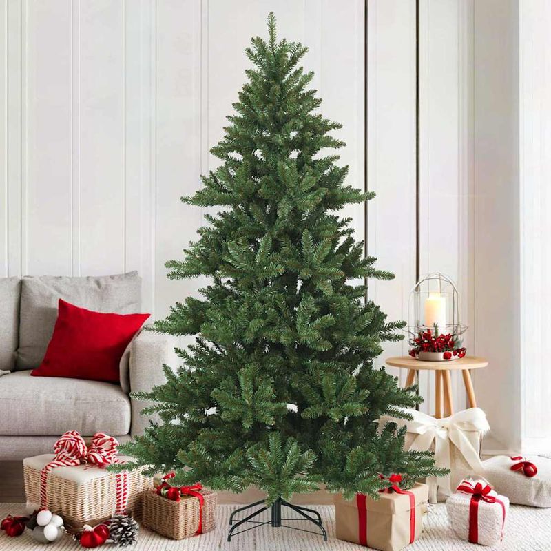 Casa si Gradina - Decoratiuni - Decoratiuni de sezon - Brad de Craciun artificial cu ramuri articulare Verde 180 cm - Infinity.ro