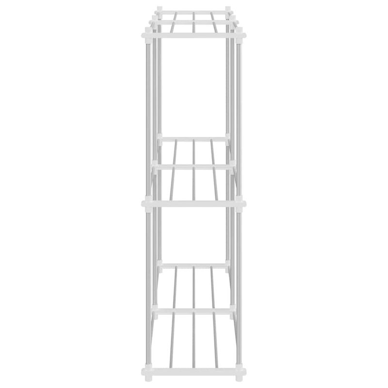 Casa si Gradina - Mobilier - Biblioteci si rafturi - Rafturi - Raft de depozitare cu raft alb 43 x 27 x 90 cm Aluminiu - Infinity.ro