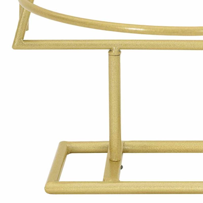Casa si Gradina - Decoratiuni - Decoratiuni de sezon - Pom de Craciun din metal Auriu 60 cm Otel vopsit in pulbere - Infinity.ro