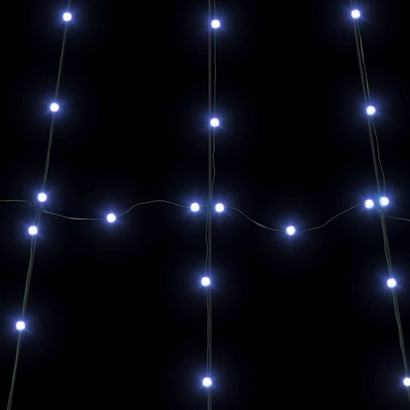 Casa si Gradina - Decoratiuni - Decoratiuni de sezon - Brad de Craciun LED cu 168 LED albastru 306 cm Metal - Infinity.ro