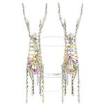 Casa si Gradina - Decoratiuni - Decoratiuni de sezon - Sanie cu ren cu 160 LED Alb cald 30 x 12 x 54.5 cm PET - Infinity.ro