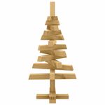 Casa si Gradina - Decoratiuni - Decoratiuni de sezon - Brazi de Craciun cu suport Maro 60 cm Lemn masiv de pin - Infinity.ro