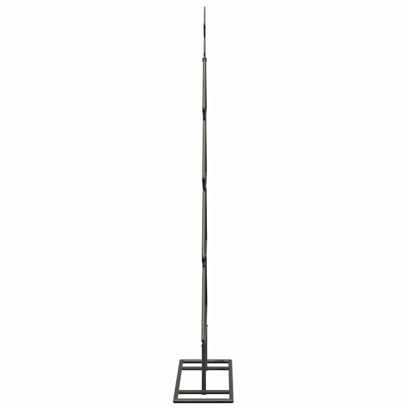 Casa si Gradina - Decoratiuni - Decoratiuni de sezon - Pom de Craciun din metal cu suport Negru 90 cm Otel - Infinity.ro