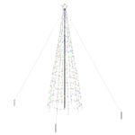 Casa si Gradina - Decoratiuni - Decoratiuni de sezon - Brad de Craciun LED cu 800 LED Multicolour 400 cm Fier - Infinity.ro