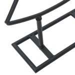 Casa si Gradina - Decoratiuni - Decoratiuni de sezon - Pom de Craciun din metal cu suport Negru 90 cm Otel - Infinity.ro