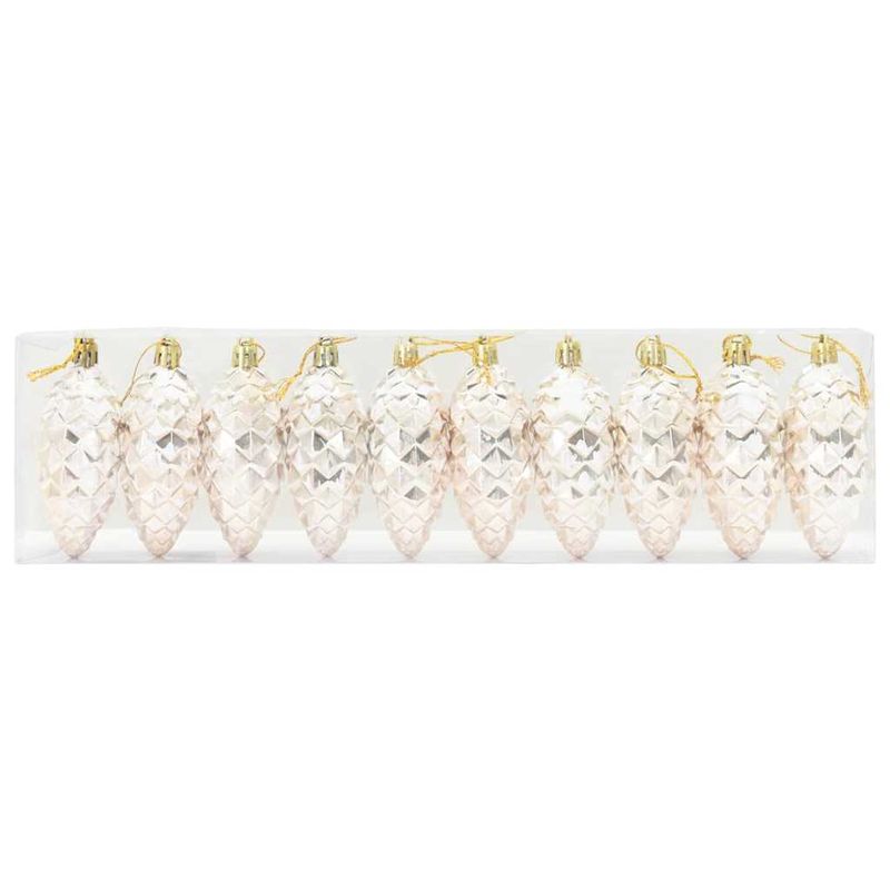 Casa si Gradina - Decoratiuni - Decoratiuni de sezon - Decoratiuni pentru Pomul de Craciun 40 pcs Sampanie - Infinity.ro
