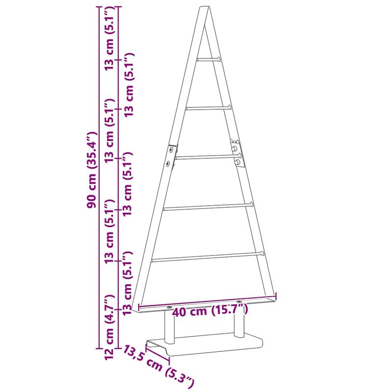 Casa si Gradina - Decoratiuni - Decoratiuni de sezon - Pom de Craciun din metal cu suport Negru 90 cm Otel - Infinity.ro