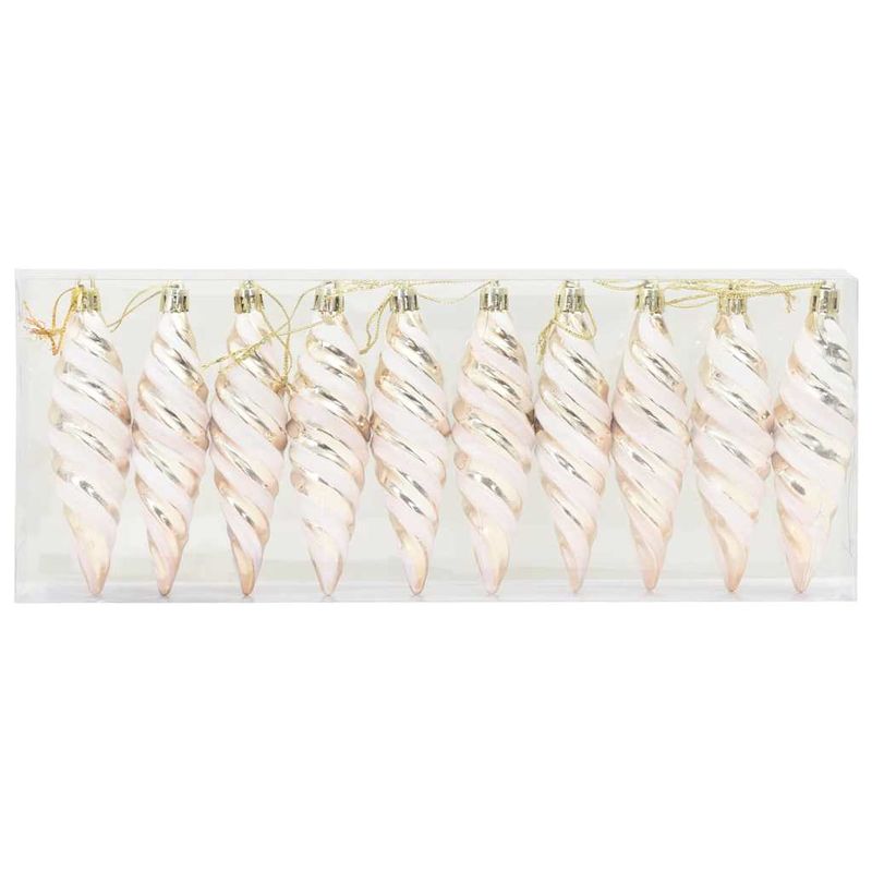 Casa si Gradina - Decoratiuni - Decoratiuni de sezon - Decoratiuni pentru Pomul de Craciun 40 pcs Sampanie - Infinity.ro