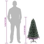 Casa si Gradina - Decoratiuni - Decoratiuni de sezon - Brad de Craciun artificial Verde 120 cm PVC - Infinity.ro