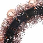 Casa si Gradina - Decoratiuni - Decoratiuni de sezon - Coronite cu globuri de Craciun 2 pcs Rose Gold 33 x 33 x 7 cm - Infinity.ro