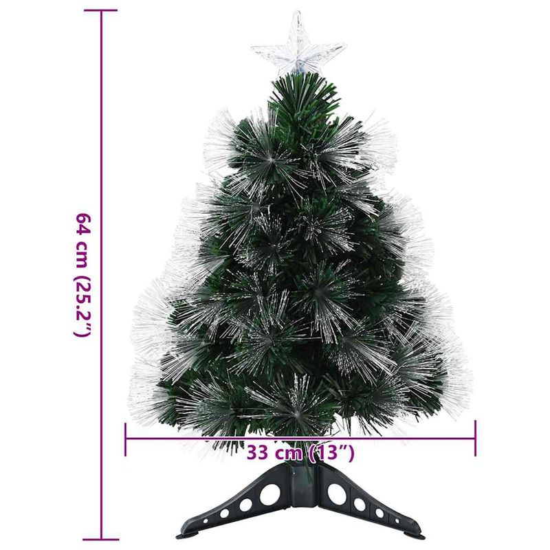 Casa si Gradina - Decoratiuni - Decoratiuni de sezon - Brad de Craciun artificial Verde 64 cm PVC - Infinity.ro