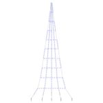 Casa si Gradina - Decoratiuni - Decoratiuni de sezon - Brad de Craciun LED cu 276 LED albastru 511 cm Metal - Infinity.ro