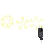 Casa si Gradina - Decoratiuni - Decoratiuni de sezon - Fulger de Craciun cu 252 LED Alb cald 45 x 38 cm PVC - Infinity.ro