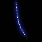 Casa si Gradina - Decoratiuni - Decoratiuni de sezon - Brad de Craciun LED cu 112 LED albastru 182 cm Metal - Infinity.ro