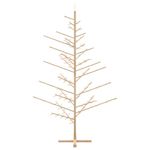 Casa si Gradina - Decoratiuni - Decoratiuni de sezon - Brad de Craciun din lemn natural 210 cm Lemn masiv de pin - Infinity.ro