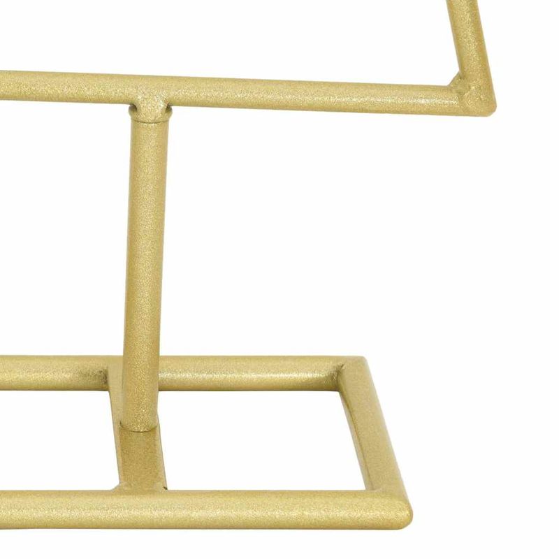 Casa si Gradina - Decoratiuni - Decoratiuni de sezon - Pom de Craciun din metal Auriu 60 cm Otel vopsit in pulbere - Infinity.ro