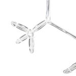 Casa si Gradina - Decoratiuni - Decoratiuni de sezon - Fulger de Craciun cu 252 LED Alb cald 45 x 38 cm PVC - Infinity.ro