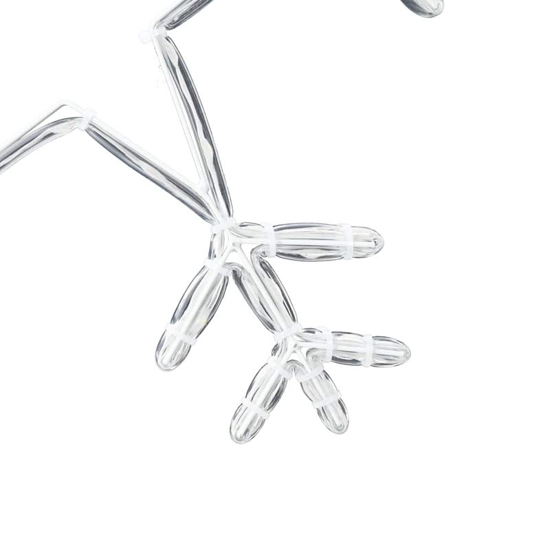 Casa si Gradina - Decoratiuni - Decoratiuni de sezon - Fulger de Craciun cu 252 LED Alb cald 45 x 38 cm PVC - Infinity.ro