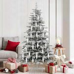 Casa si Gradina - Decoratiuni - Decoratiuni de sezon - Decoratiuni pentru Pomul de Craciun 40 pcs Argintiu - Infinity.ro