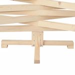 Casa si Gradina - Decoratiuni - Decoratiuni de sezon - Brazi de Craciun cu suport natural 150 cm Lemn masiv de pin - Infinity.ro