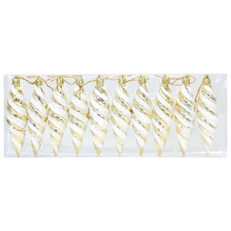 Casa si Gradina - Decoratiuni - Decoratiuni de sezon - Decoratiuni pentru Pomul de Craciun 40 pcs Auriu - Infinity.ro