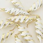 Casa si Gradina - Decoratiuni - Decoratiuni de sezon - Decoratiuni pentru Pomul de Craciun 40 pcs Auriu - Infinity.ro