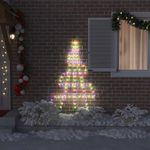 Casa si Gradina - Decoratiuni - Decoratiuni de sezon - Brad de Craciun LED cu 112 LED Multicolour 182 cm Metal - Infinity.ro
