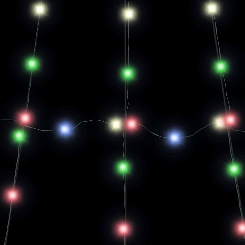 Casa si Gradina - Decoratiuni - Decoratiuni de sezon - Brad de Craciun LED cu 168 LED Multicolour 306 cm Metal - Infinity.ro